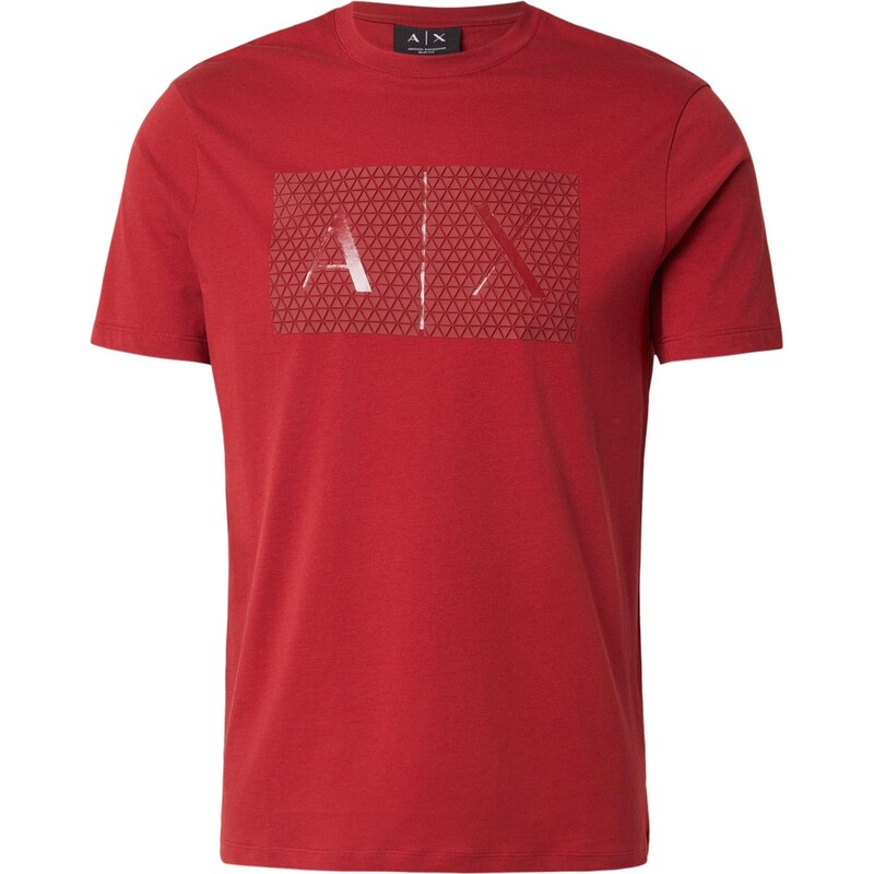 ARMANI EXCHANGE Tričko 8NZTCK vínovo červená 67563623