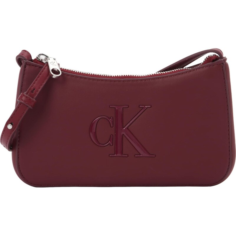 Calvin Klein Taška cez rameno vínovo červená 67563608