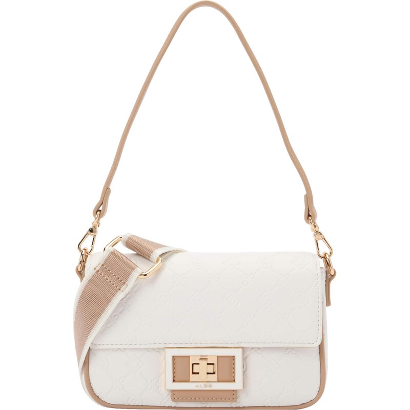 ALDO Kabelka na rameno COPPELIA šedobiela 67563624