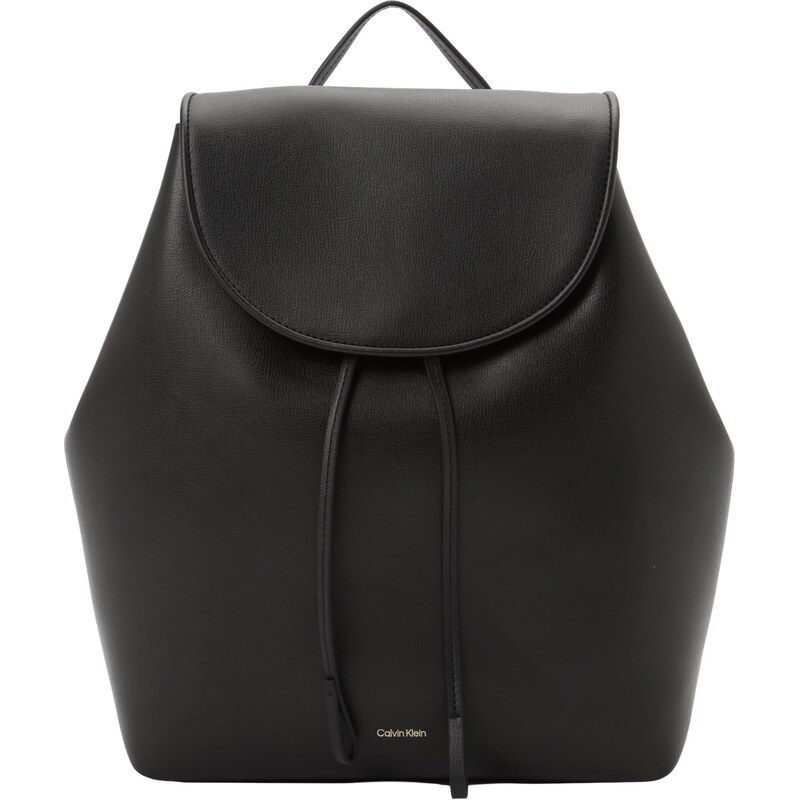 Calvin Klein Batoh FOIL LOGO LARGE FLAP BACKPACK čierna 67563620