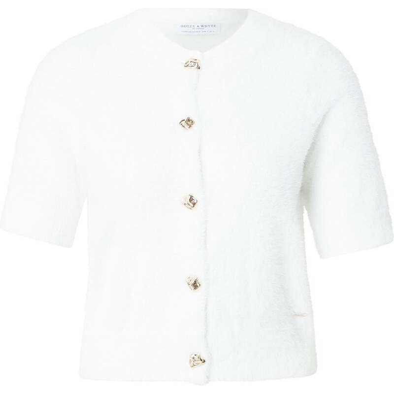 Lindex Kardigán šedobiela 67563658