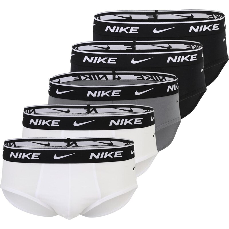 NIKE Underwear Nohavičky tmavosivá / čierna / biela 67563665