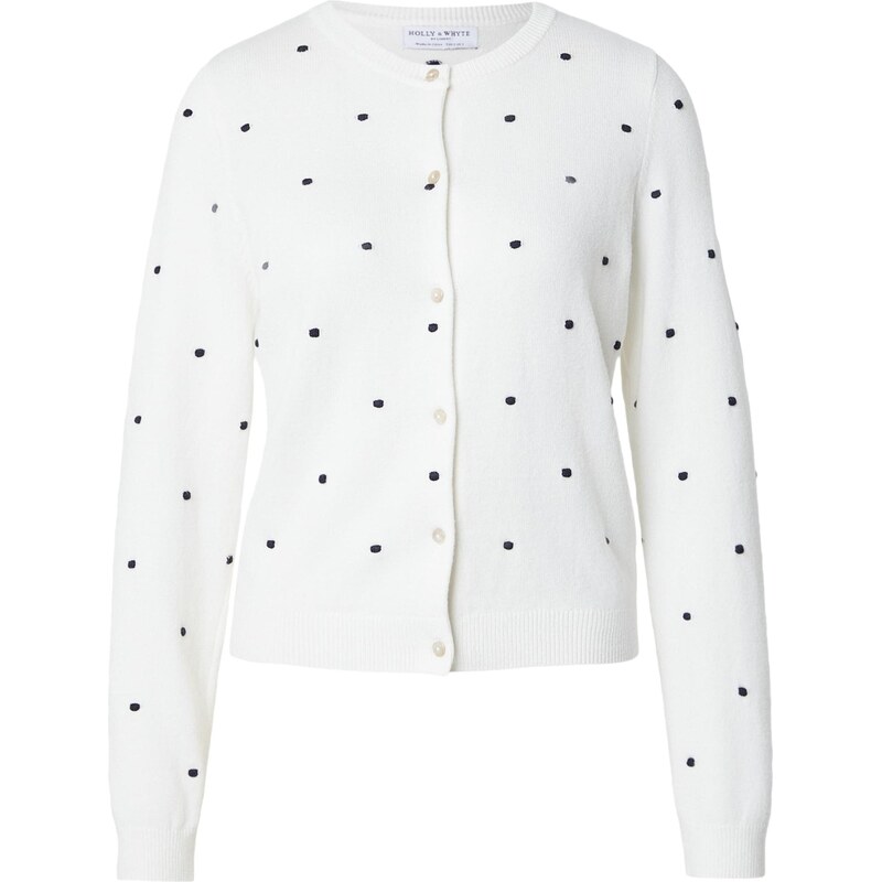 Lindex Kardigán námornícka modrá / šedobiela 67563674