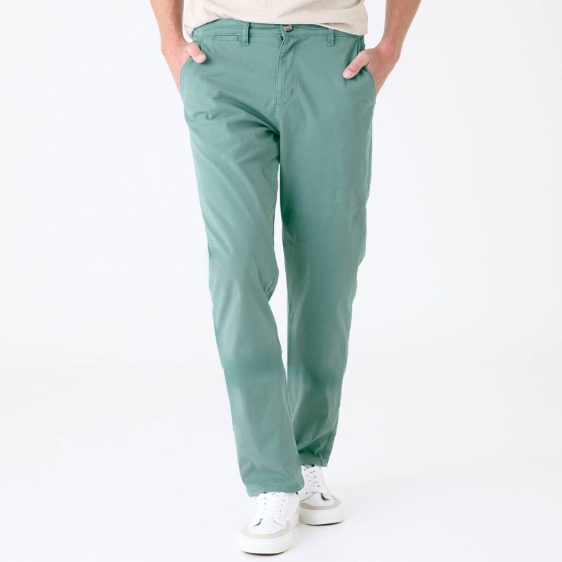 Chino nohavice zo strečového kepru a s tvarovaným pásom, špeciálne pre 67560930