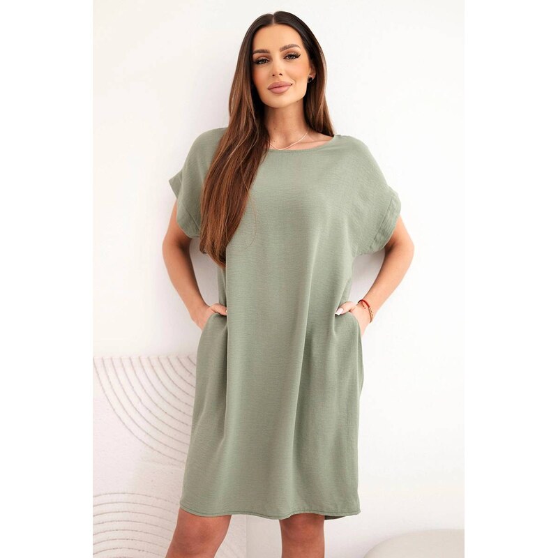 Fashionweek Dámske šaty s vreckami ľahké a vzdušne K5954 50256222