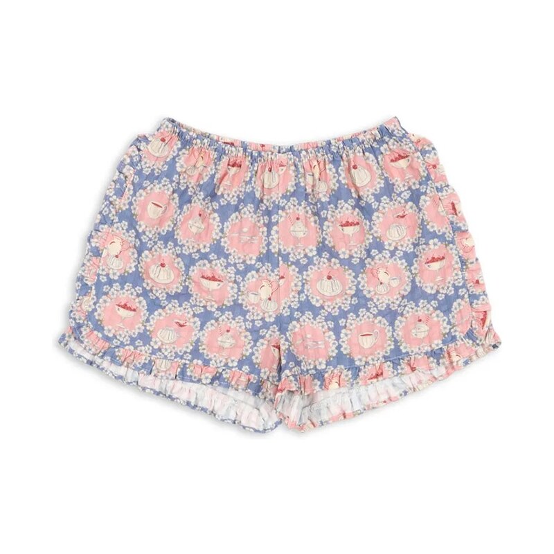 Detské bavlnené šortky Konges Sløjd KIM FRILL SHORTS GOTS 67566161