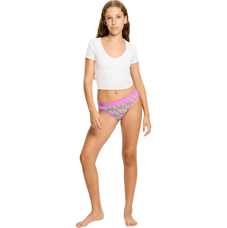 Dievčenské menštruačné nohavičky Modibodi Smileyworld Teen Hipster 67566515