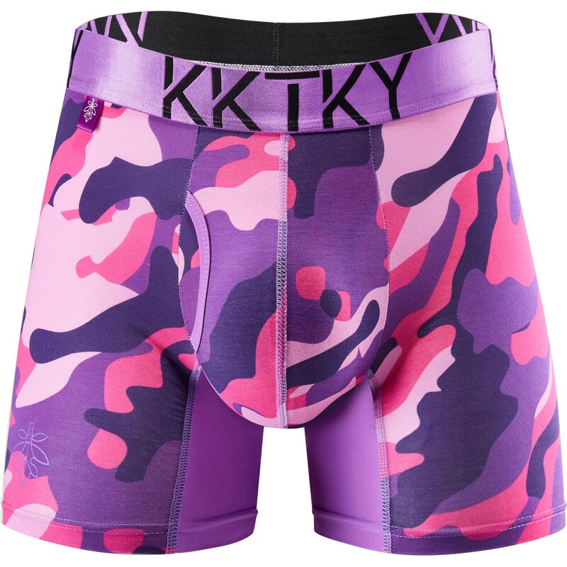Pánske boxerky KKTKY Briefs Judášov bozk Maskáčové fialovoružové 67566501