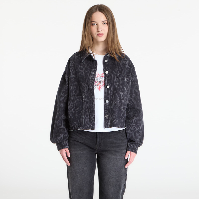 Bunda AllSaints Nicky Denim Shacket Leppo Black S 67566774