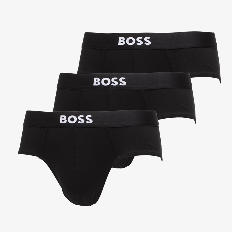 Boxerky Hugo Boss Hip Brief 3-Pack Boss One Black S 67566750