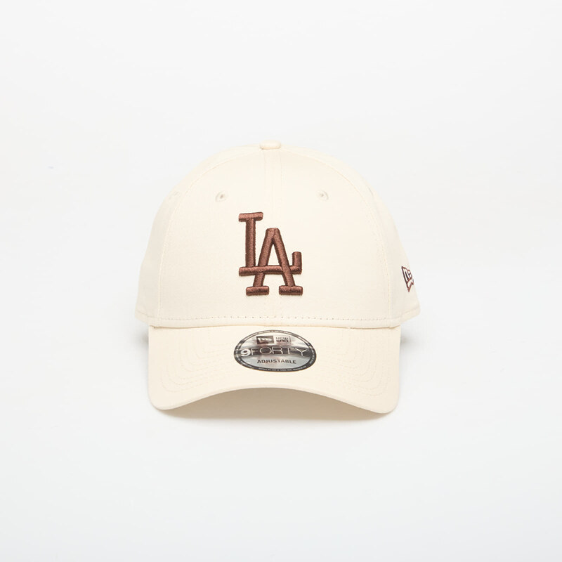 Čiapka New Era 9FORTY MLB League Essential Los Angeles Dodgers Beige 67566791