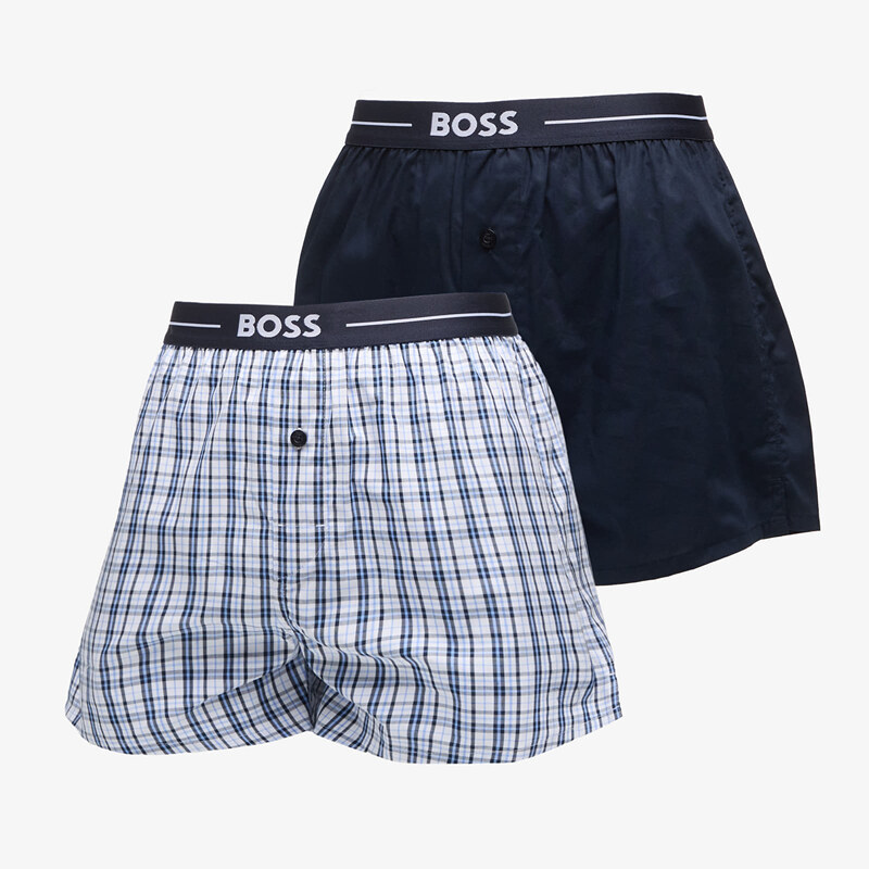 Boxerky Hugo Boss Boxer EW 2-Pack Navy S 67566769