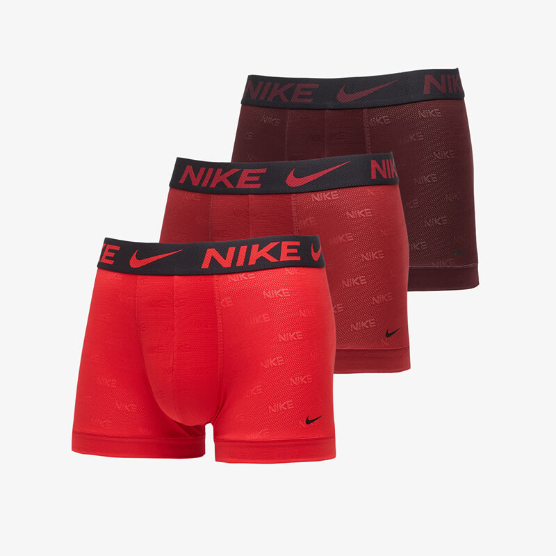 Trenírky Nike Trunk 3-Pack Red XL 67566785