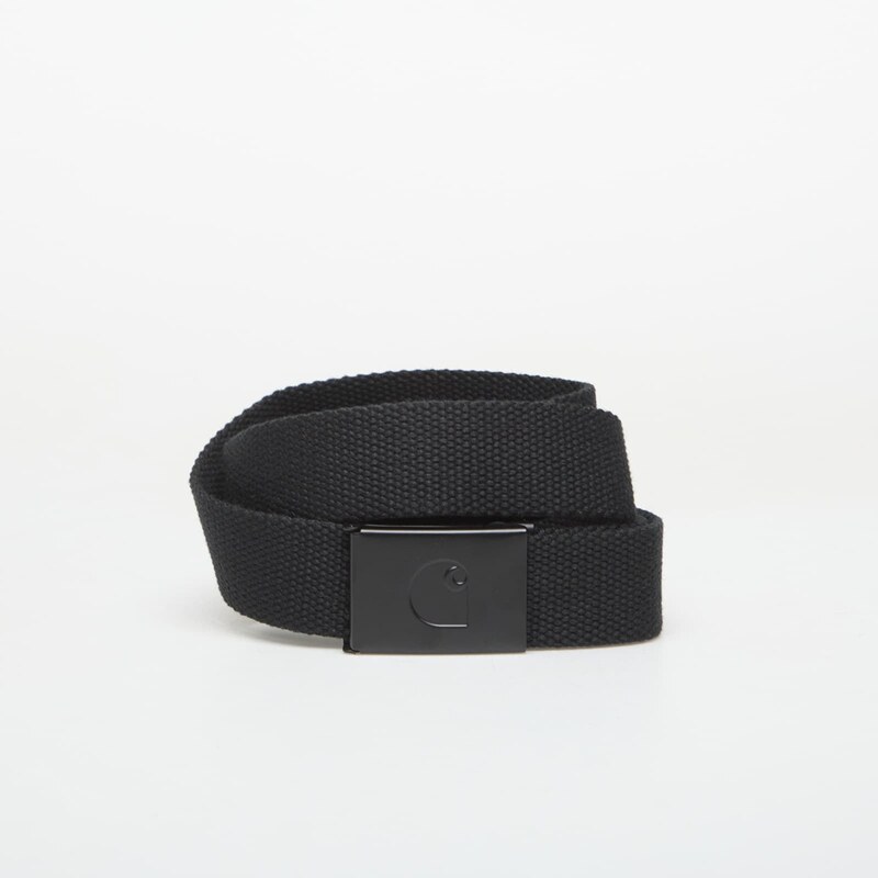Opasok Carhartt WIP C-Logo Belt Tonal Black/ White Universal 67566893