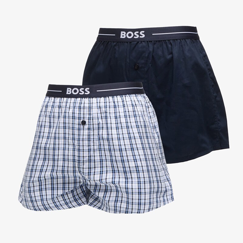 Boxerky Hugo Boss Boxer EW 2-Pack Navy XL 67566879