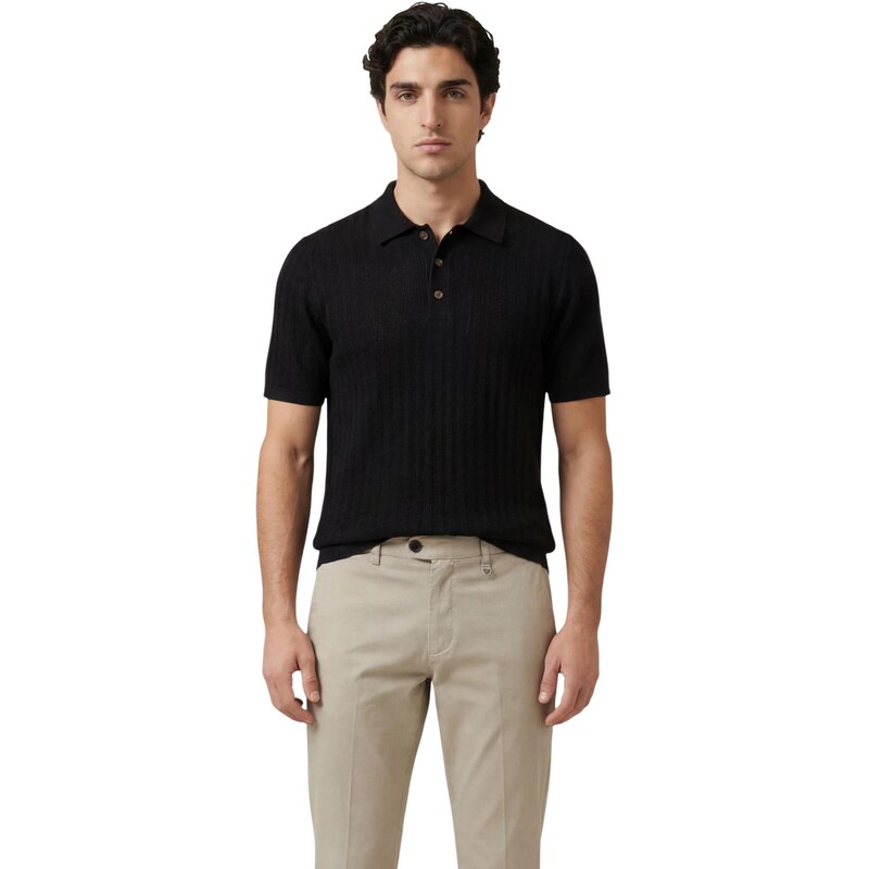 Čierne pánske polo tričko Only & Sons 67567635