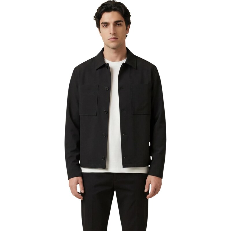 Čierna rifľová bunda Only & Sons 67567660