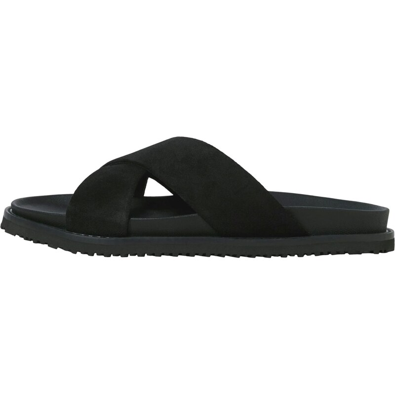 JACK & JONES Šľapky JFWNICE čierna 67572060