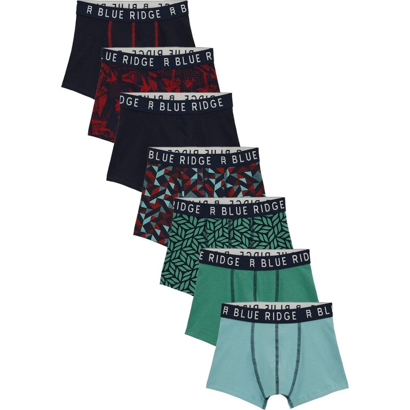 WE Fashion Nohavičky námornícka modrá / svetlomodrá / trstinová / 67572201