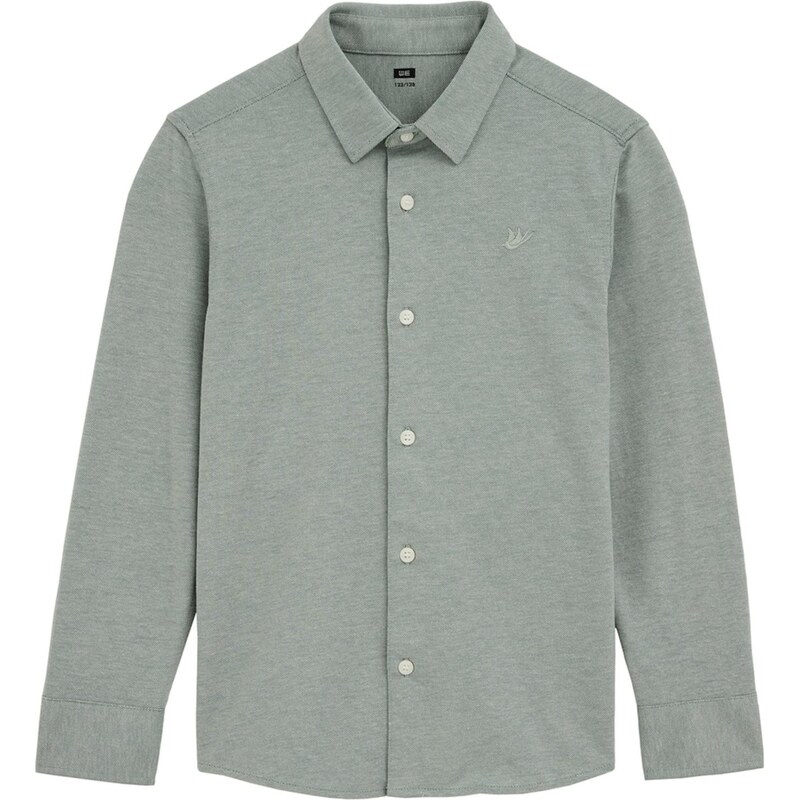 WE Fashion Košeľa čadičová 67572206