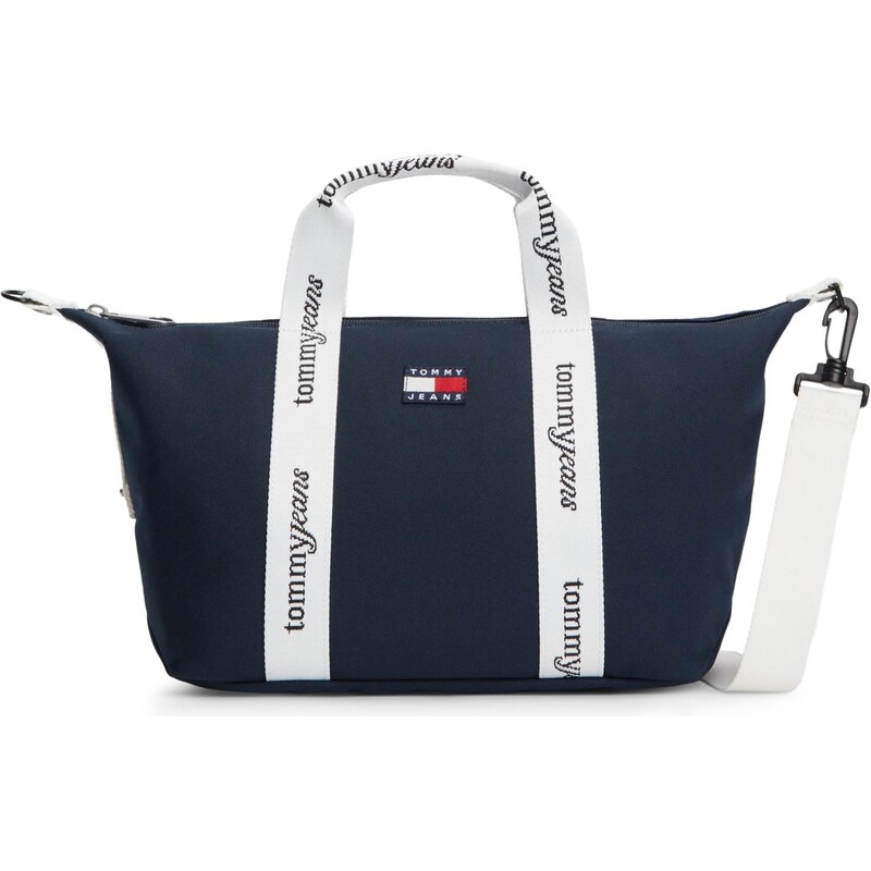 Tommy Jeans Shopper ESS námornícka modrá / biela 67572222