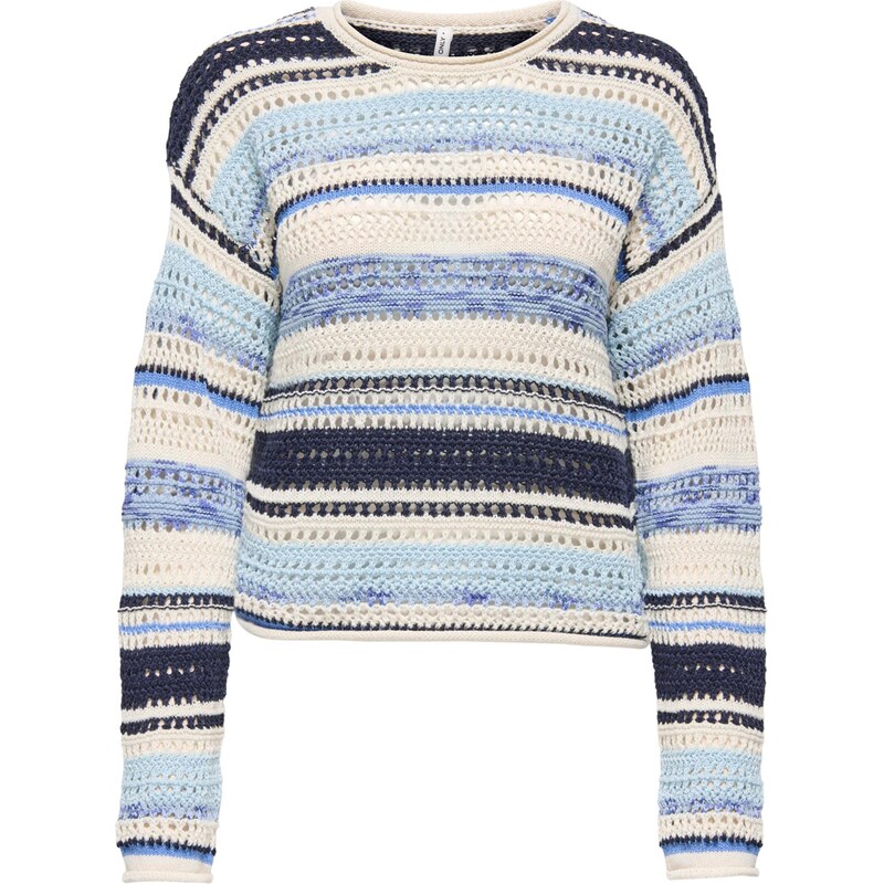 ONLY Sveter ONLAMELIE námornícka modrá / kráľovská modrá / nebesky 67572243