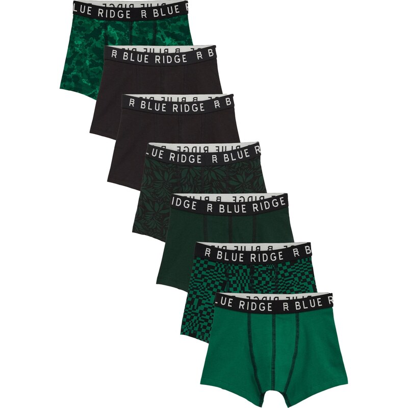 WE Fashion Nohavičky zelená / smaragdová / tmavozelená / čierna 67572245