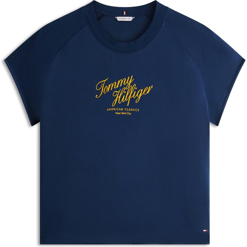 TOMMY HILFIGER Tričko námornícka modrá / karí 67572279