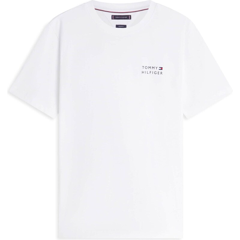 TOMMY HILFIGER Tričko BRAND LOVE námornícka modrá / červená / biela 67572273