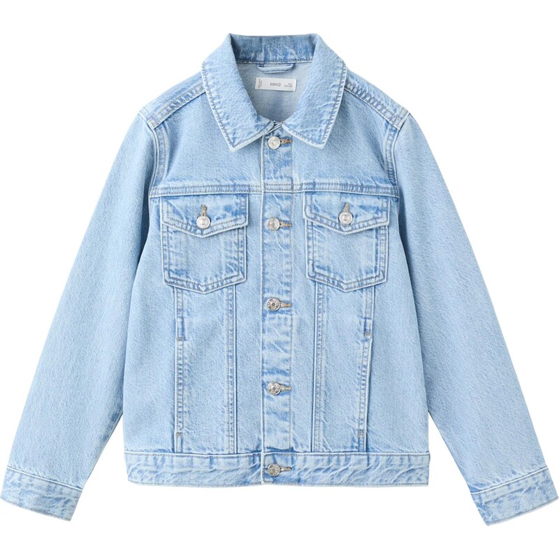 MANGO KIDS Prechodná bunda John svetlomodrá 67572282