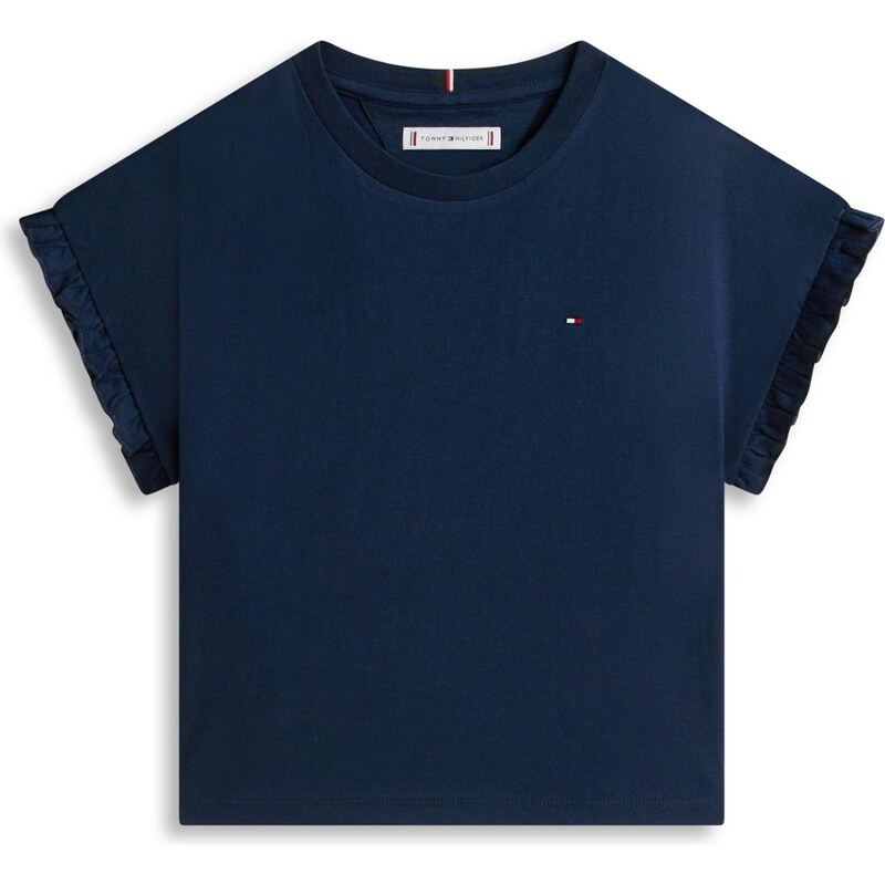 TOMMY HILFIGER Tričko ESSENTIAL tmavomodrá 67572283