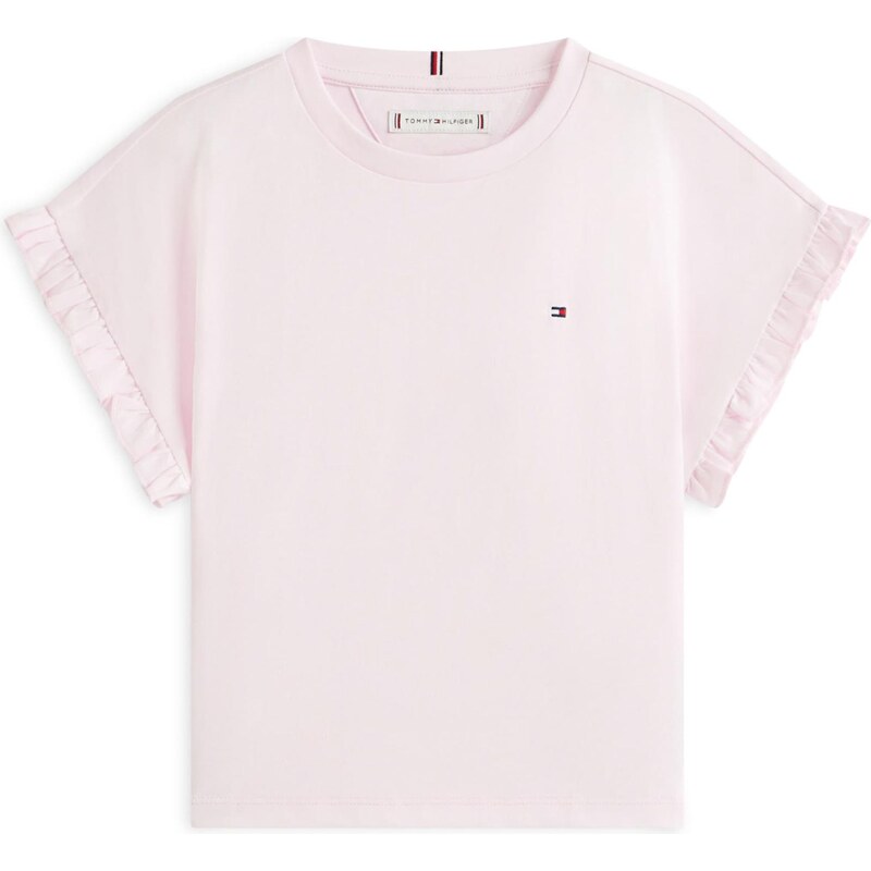 TOMMY HILFIGER Tričko ESSENTIAL rosé 67572291