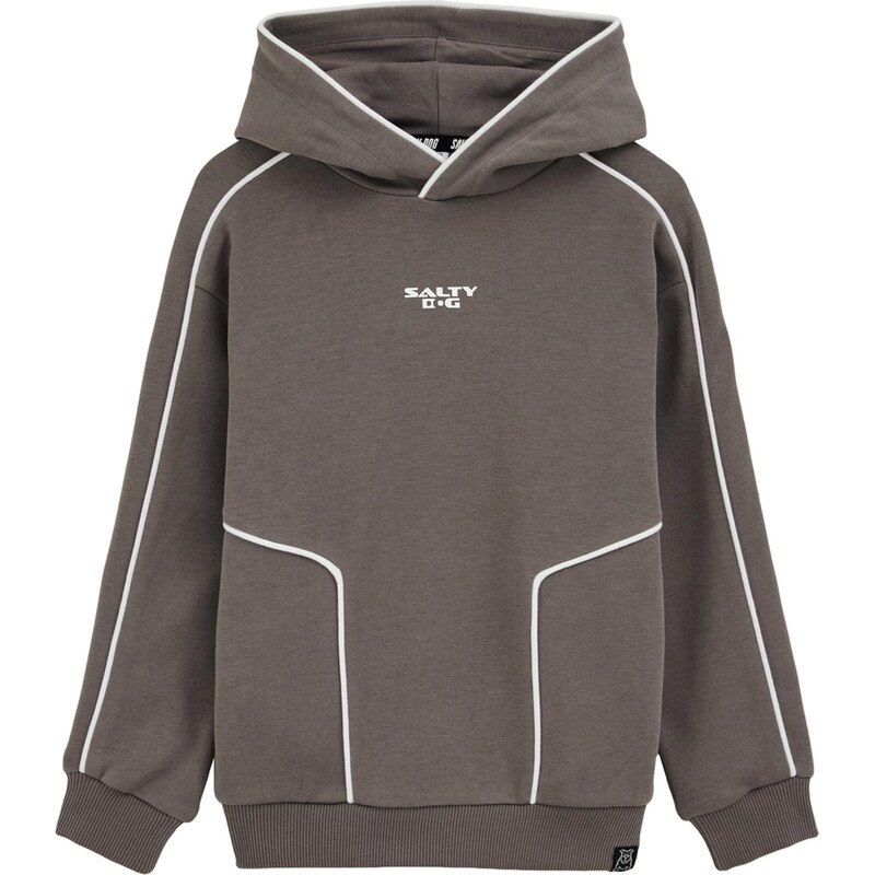 WE Fashion Mikina tmavosivá / biela 67572347