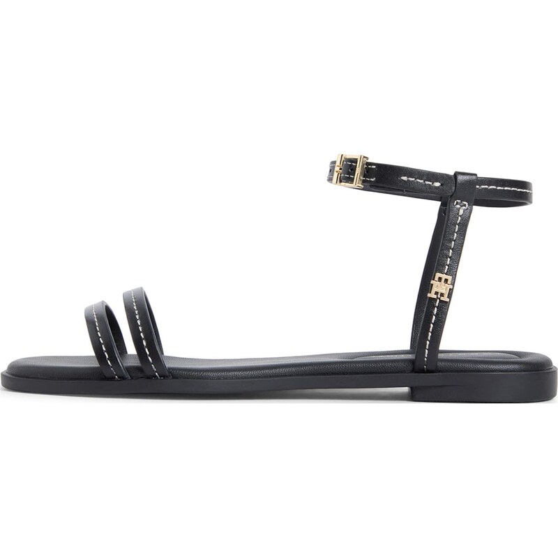 TOMMY HILFIGER Remienkové sandále čierna 67572376