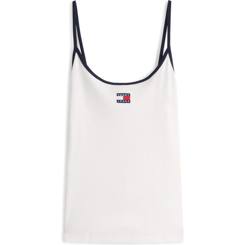 Tommy Jeans Top námornícka modrá / biela 67572397