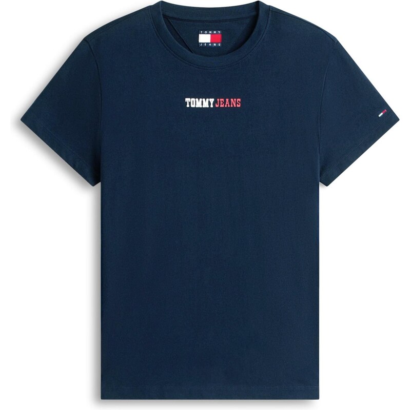 Tommy Jeans Tričko ESSENTIAL tmavomodrá 67572413