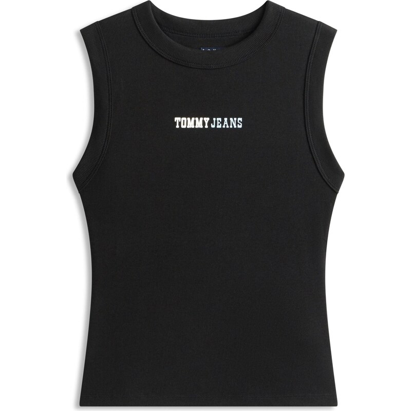 Tommy Jeans Top ESS pastelovo modrá / čierna / biela 67572426