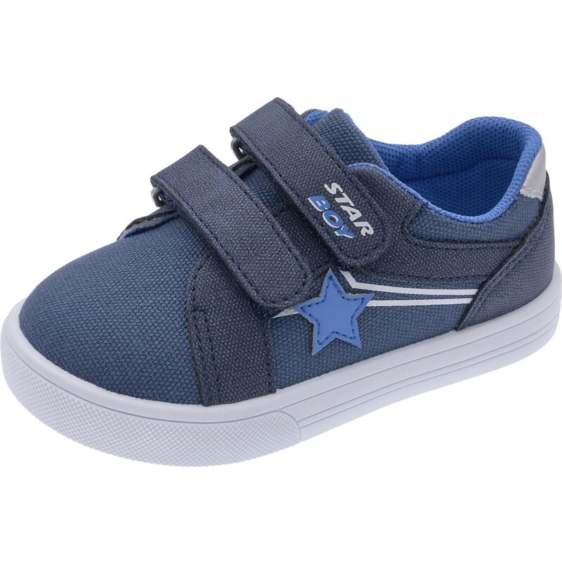 Chicco Tenisky Fagotto modrá / tmavomodrá / strieborná 67572441