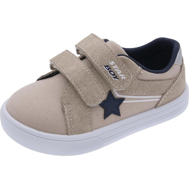 Chicco Tenisky Fagotto béžová / tmavomodrá / strieborná 67572442