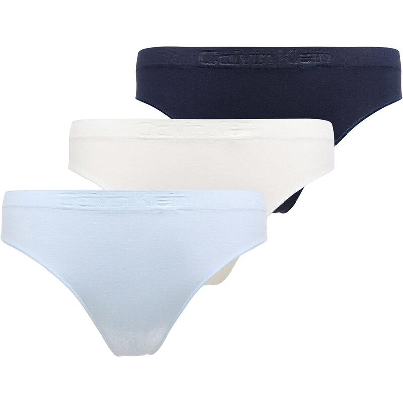 Calvin Klein Underwear Tangá námornícka modrá / pastelovo modrá / 67572461