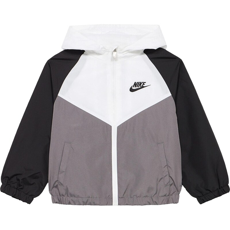Nike Sportswear Prechodná bunda sivá / čierna / biela 67572462