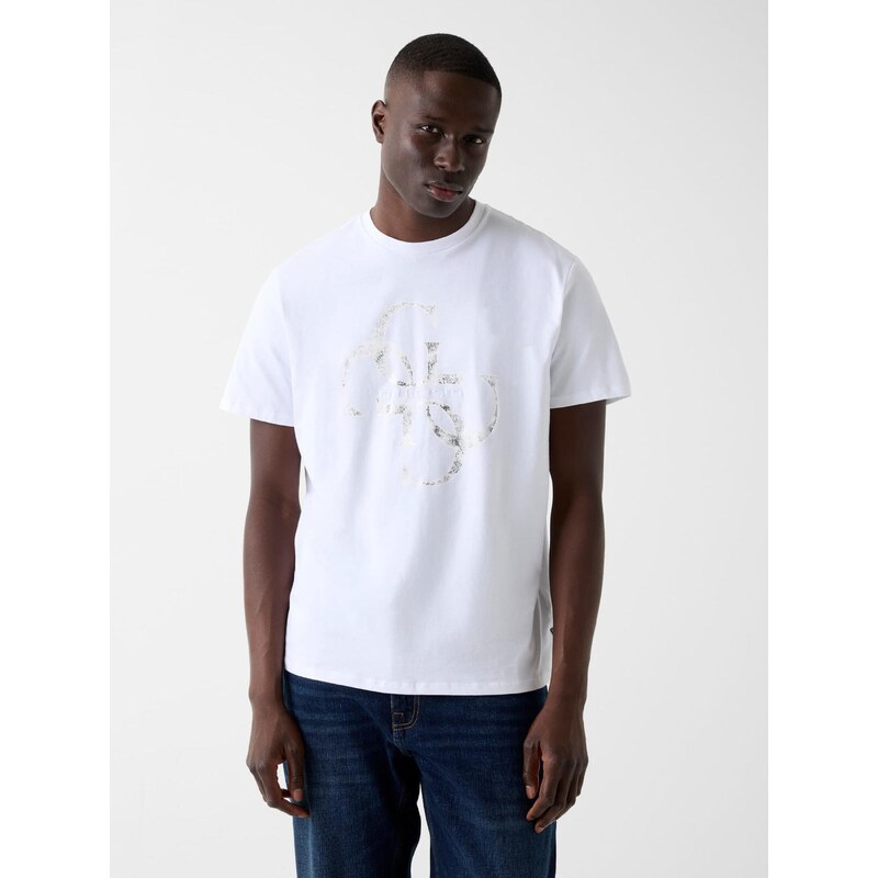 GUESS Tričko tmavosivá / čierna / biela / šedobiela 67572533