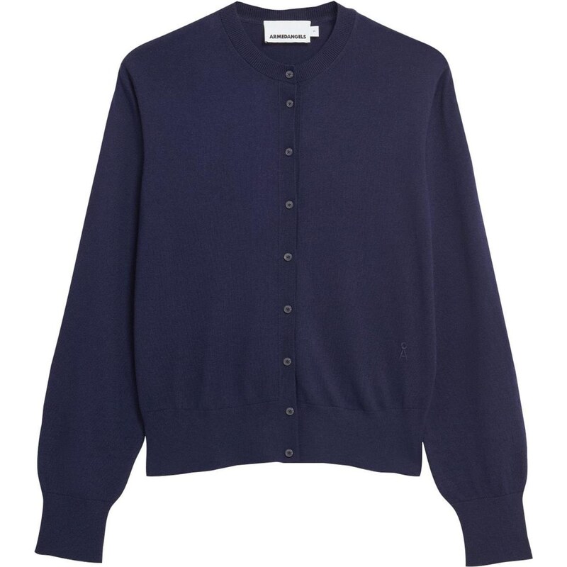 ARMEDANGELS Kardigán FINE KNIT tmavomodrá 67572535