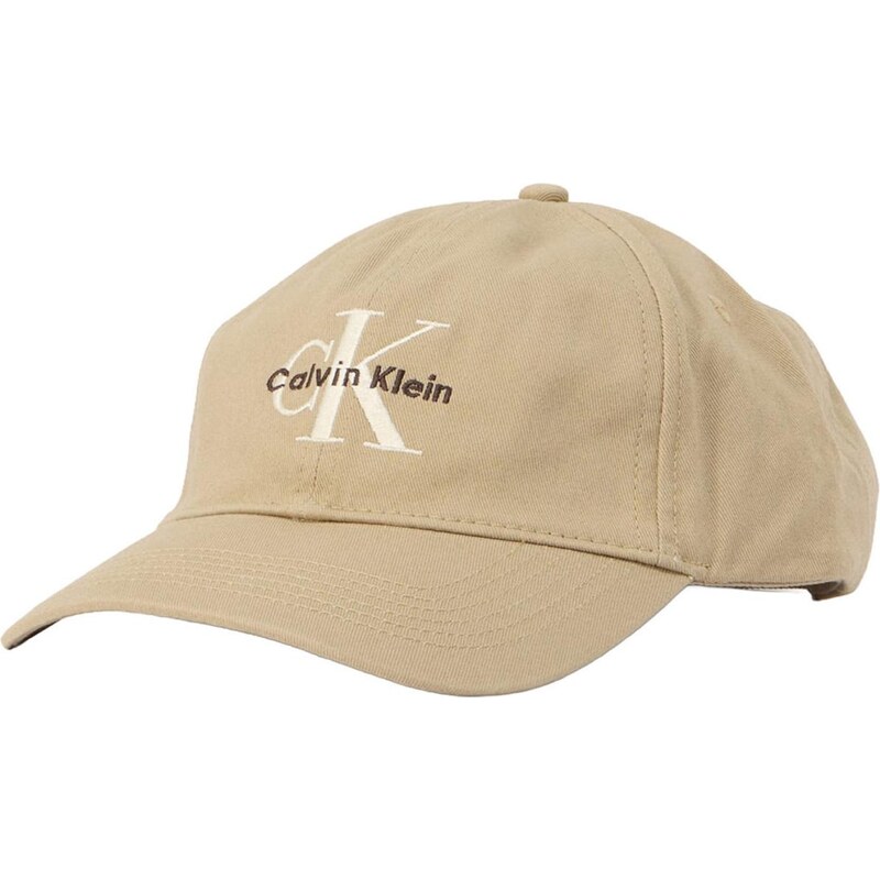 Calvin Klein Čiapka krémová / čokoládová / kapučíno 67572549