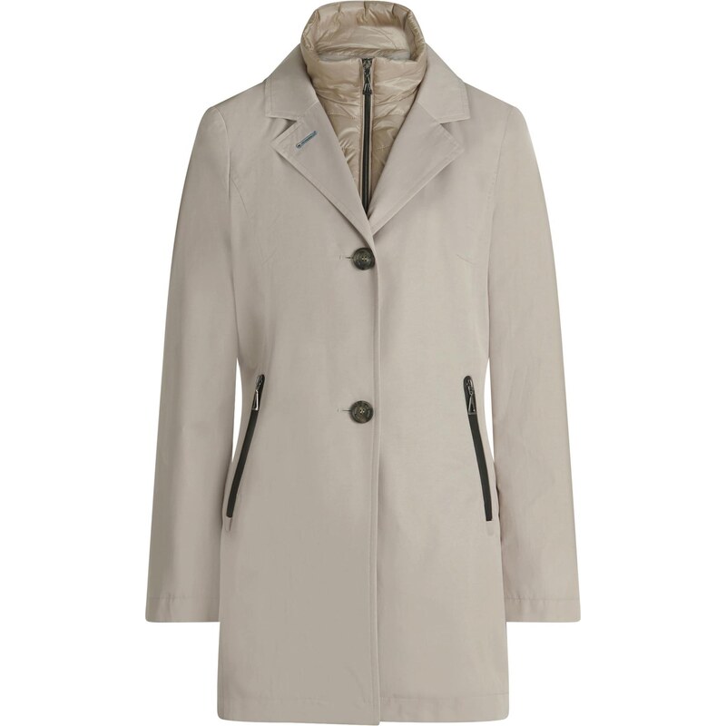 GIL BRET Prechodný kabát sivobéžová 67572557