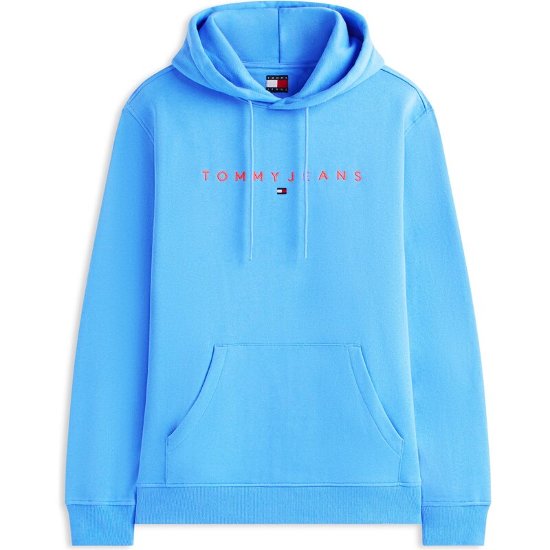 Tommy Jeans Mikina azúrová / svetločervená 67572584