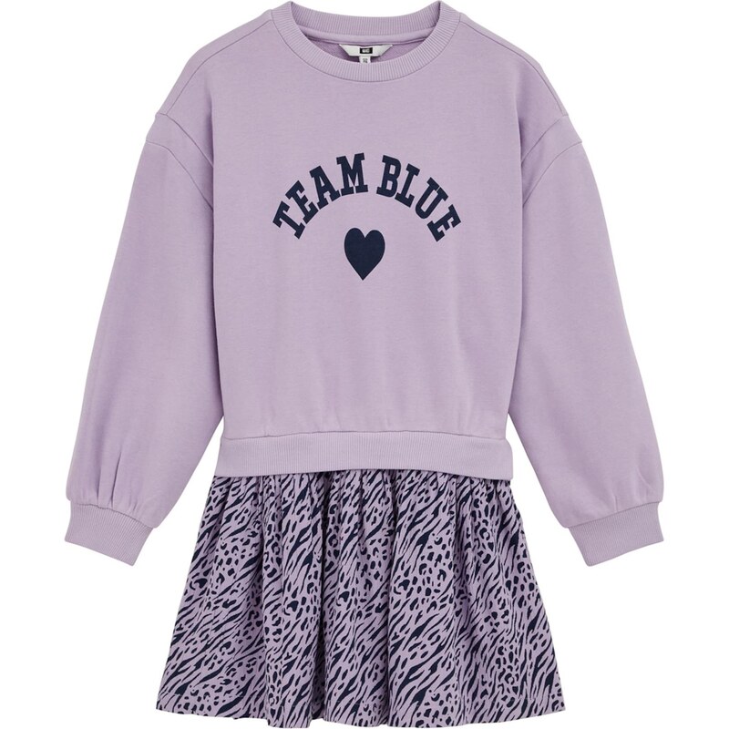 WE Fashion Šaty námornícka modrá / fialová 67572599