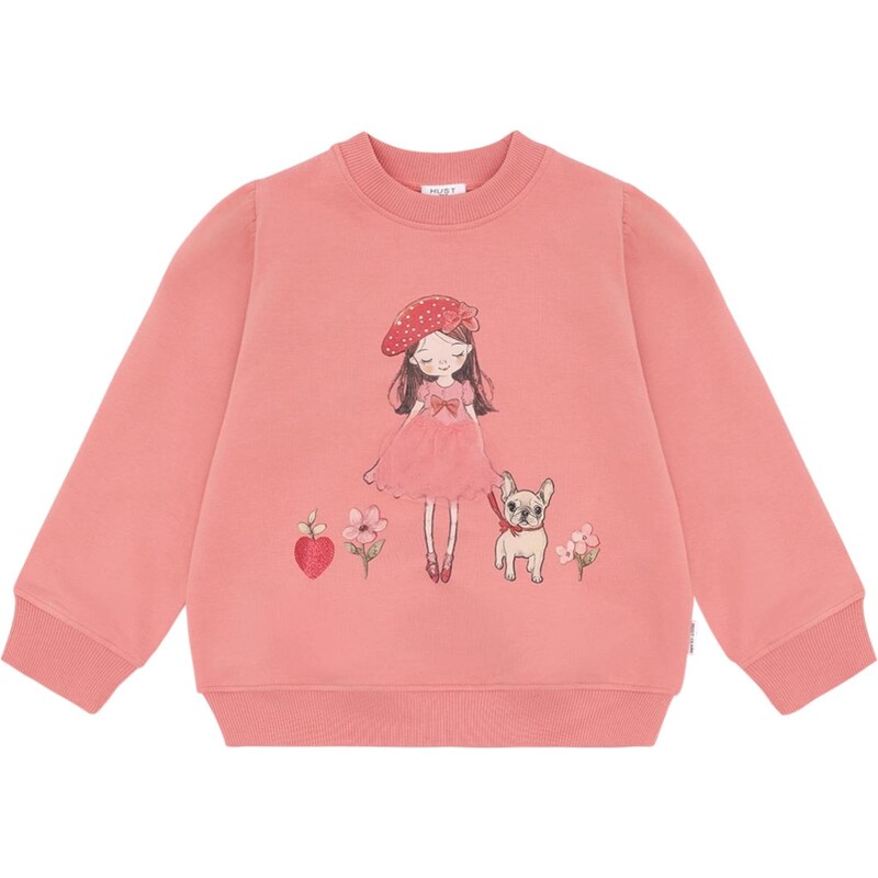 Hust & Claire Mikina HCSicillia French Girl telová / hnedá / rosé / 67572639