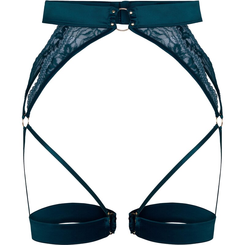 Hunkemöller Podväzky modrozelená 67572703