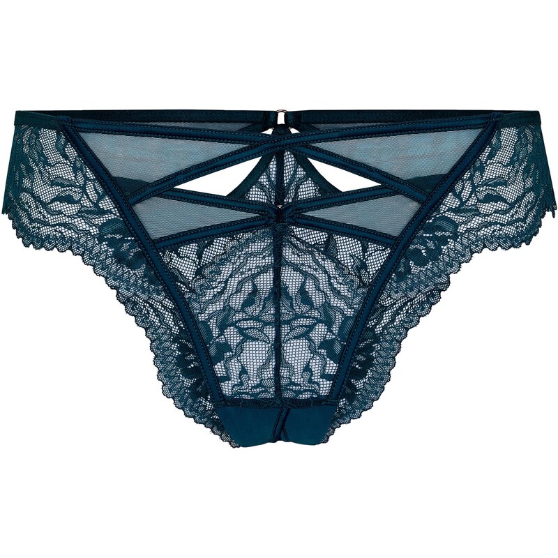 Hunkemöller Nohavičky Amel petrolejová 67572735